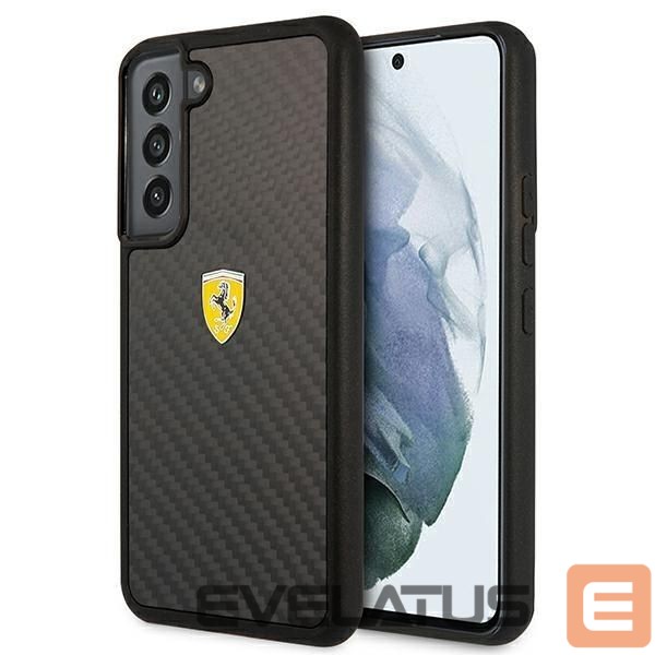 Aizmugurējais vāciņš Ferrari Ferrari FEHCS22MFCAK S22+ S906 black/black hardcase On Track Real Carbon