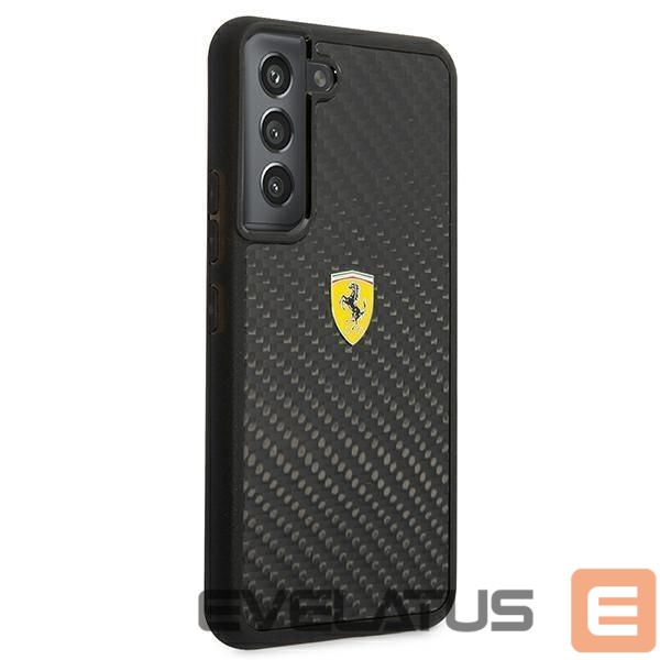 Aizmugurējais vāciņš Ferrari Ferrari FEHCS22MFCAK S22+ S906 black/black hardcase On Track Real Carbon