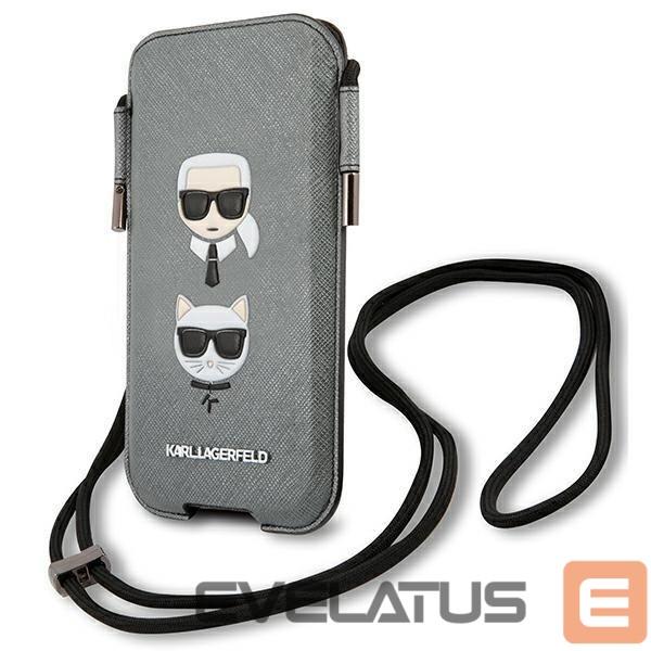 Aizmugurējais vāciņš Karl Lagerfeld Gray