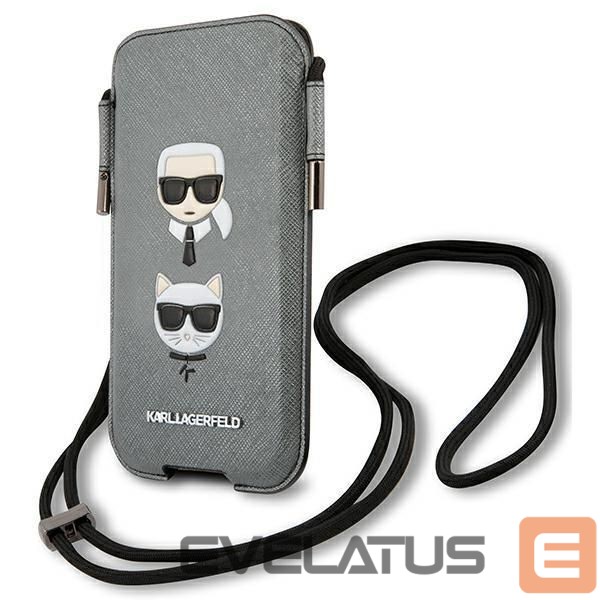 Aizmugurējais vāciņš Karl Lagerfeld Gray