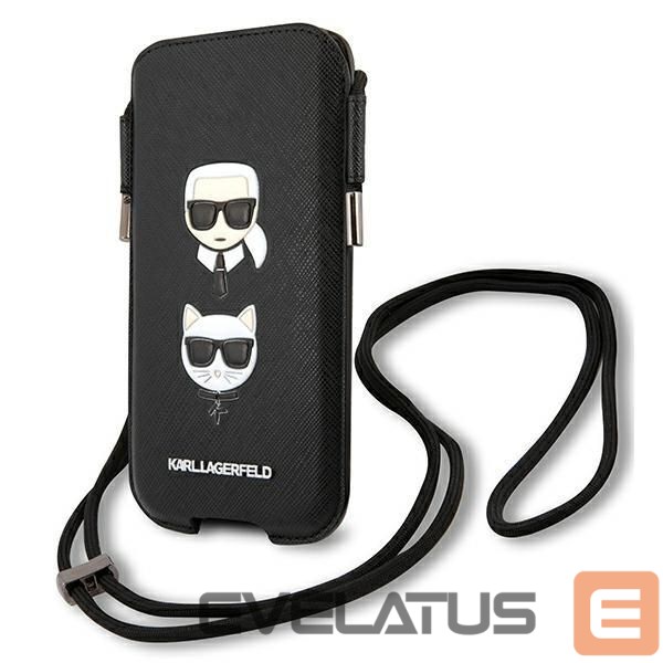 Aizmugurējais vāciņš Karl Lagerfeld Black
