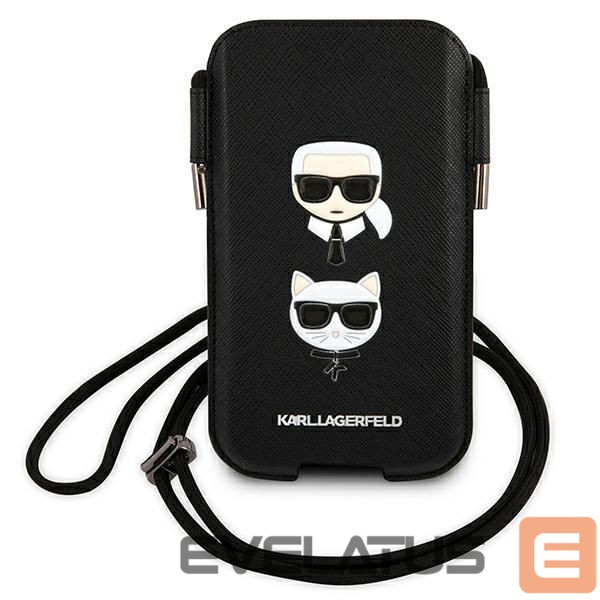 Aizmugurējais vāciņš Karl Lagerfeld Black