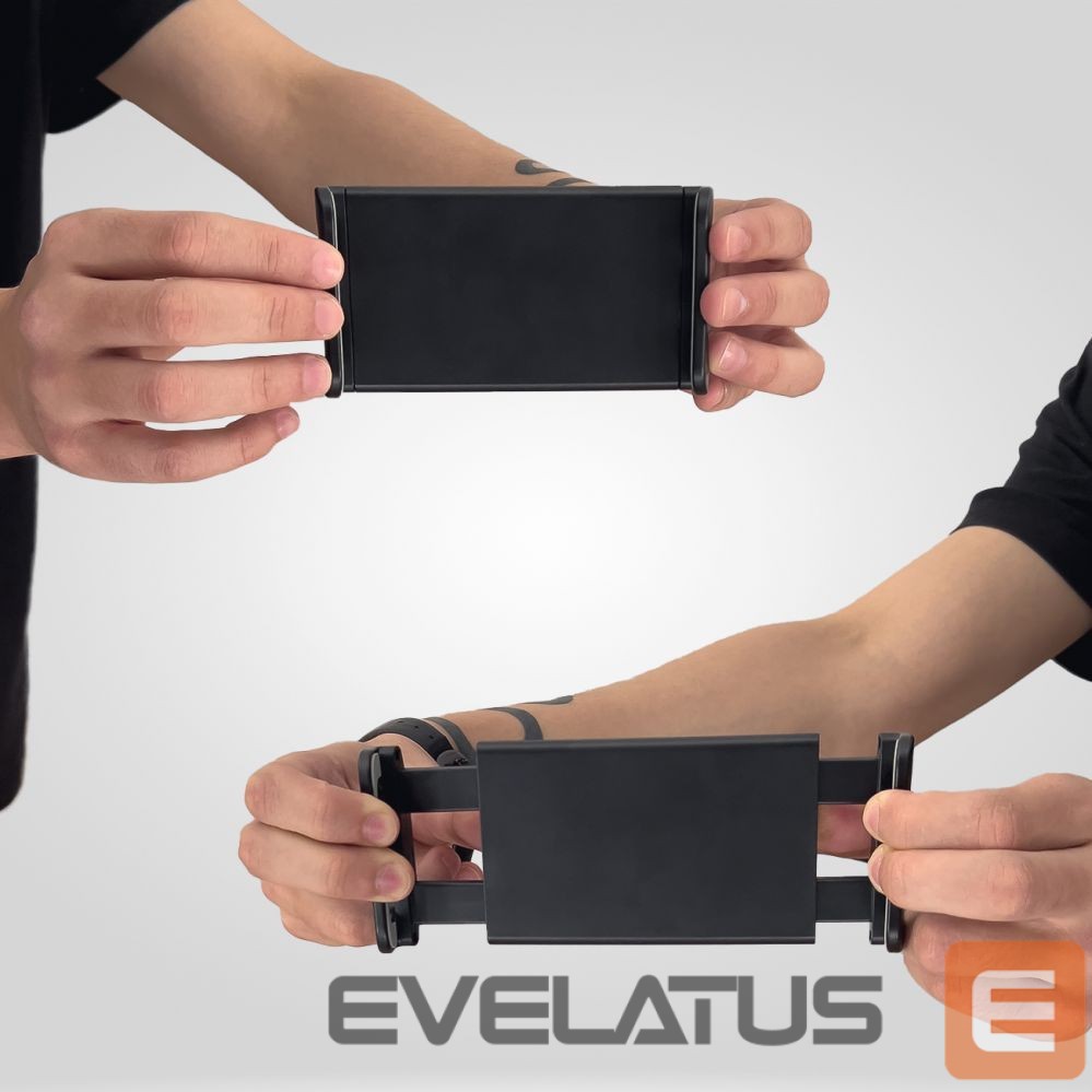 Auto turētājs Wozinsky Wozinsky Long Flexible Phone and Tablet Holder Black (WTHBK5)