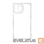 Aizmugurējais vāciņš Hurtel  Square Clear Case Cover for Samsung Galaxy A12 5G Transparent Gel Cover 
