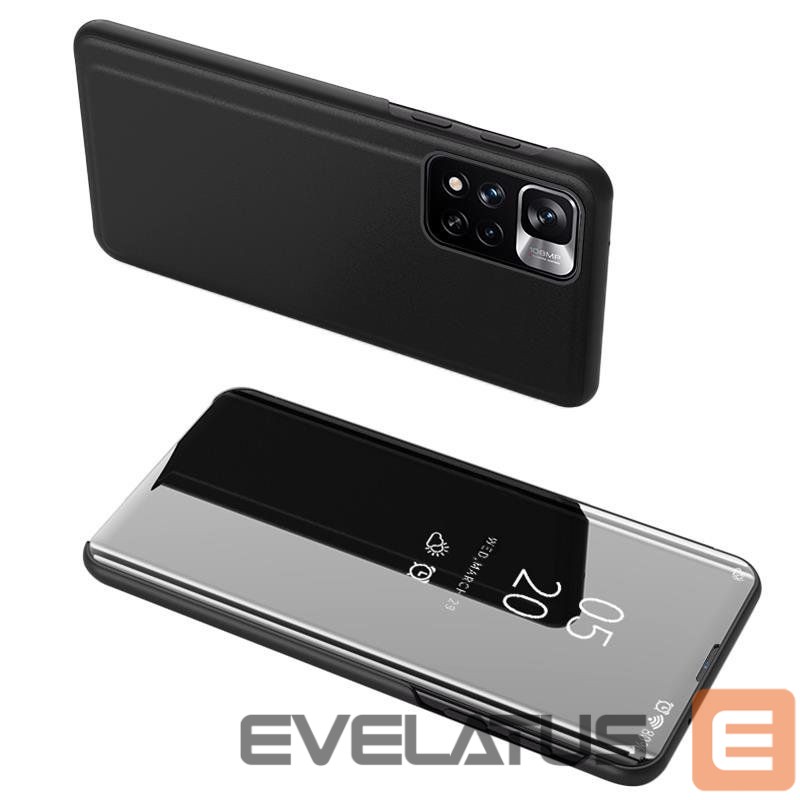 Aizmugurējais vāciņš Hurtel Clear View Case Realme 9 Pro black
