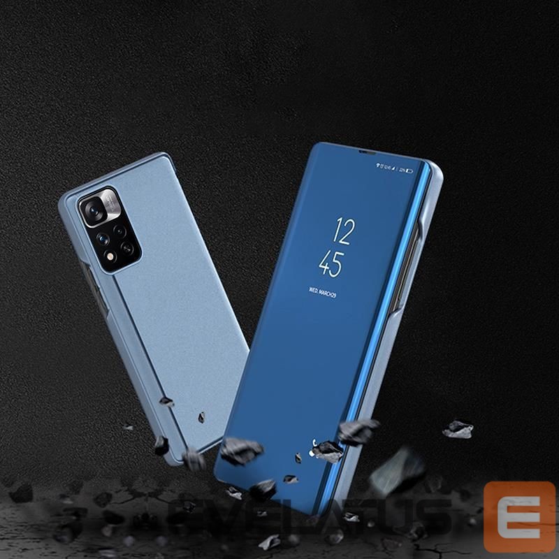 Aizmugurējais vāciņš Hurtel Clear View Case Realme 9 Pro black