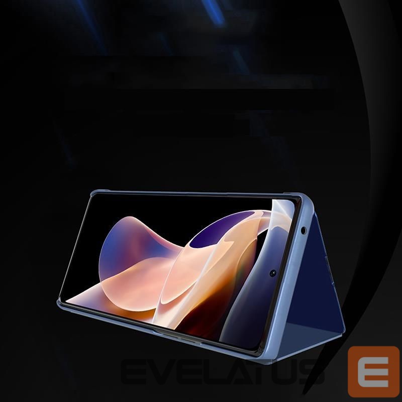 Aizmugurējais vāciņš Hurtel Clear View Case Realme 9 Pro black