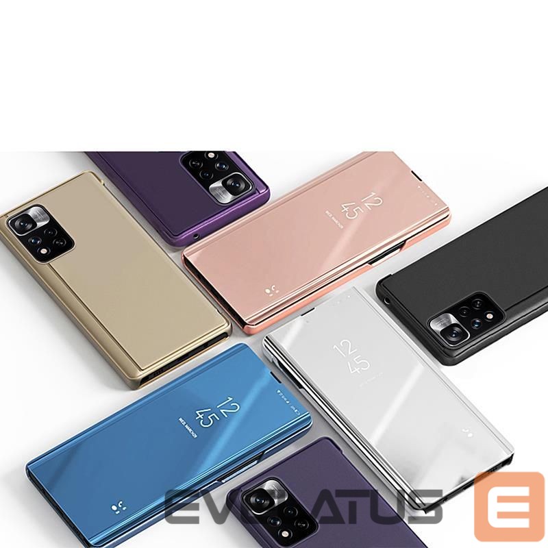 Aizmugurējais vāciņš Hurtel Clear View Case Realme 9 Pro black