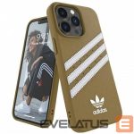 Aizmugurējais vāciņš Adidas  Adidas OR Moulded PU iPhone 13 Pro Max 6,7" beżowo-złoty/beige-gold 47807 