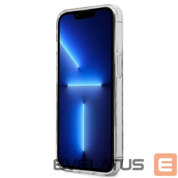 Aizmugurējais vāciņš Guess Guess GUHCP13LHSLEOK iPhone 13 Pro / 13 6.1" grey/grey hardcase Leopard
