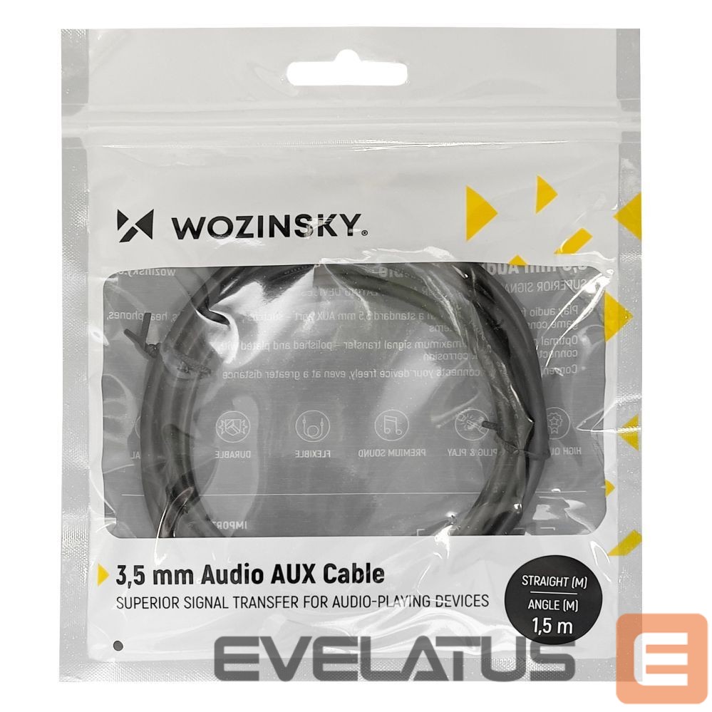 Kabelis Wozinsky 2 m \ Black