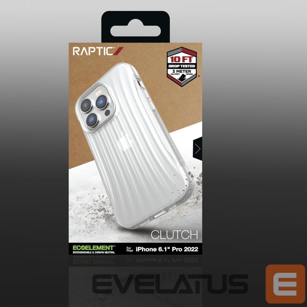 Aizmugurējais vāciņš Raptic X-Doria Transparent