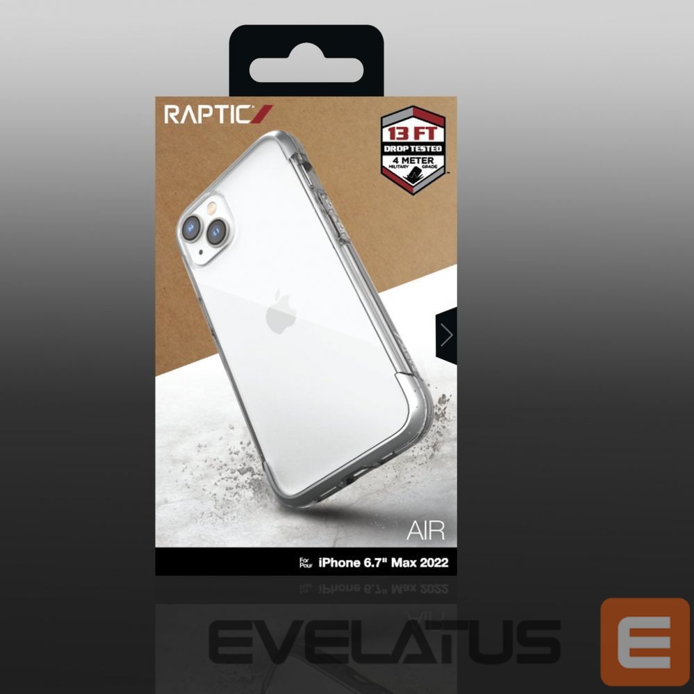 Aizmugurējais vāciņš Raptic X-Doria Silver