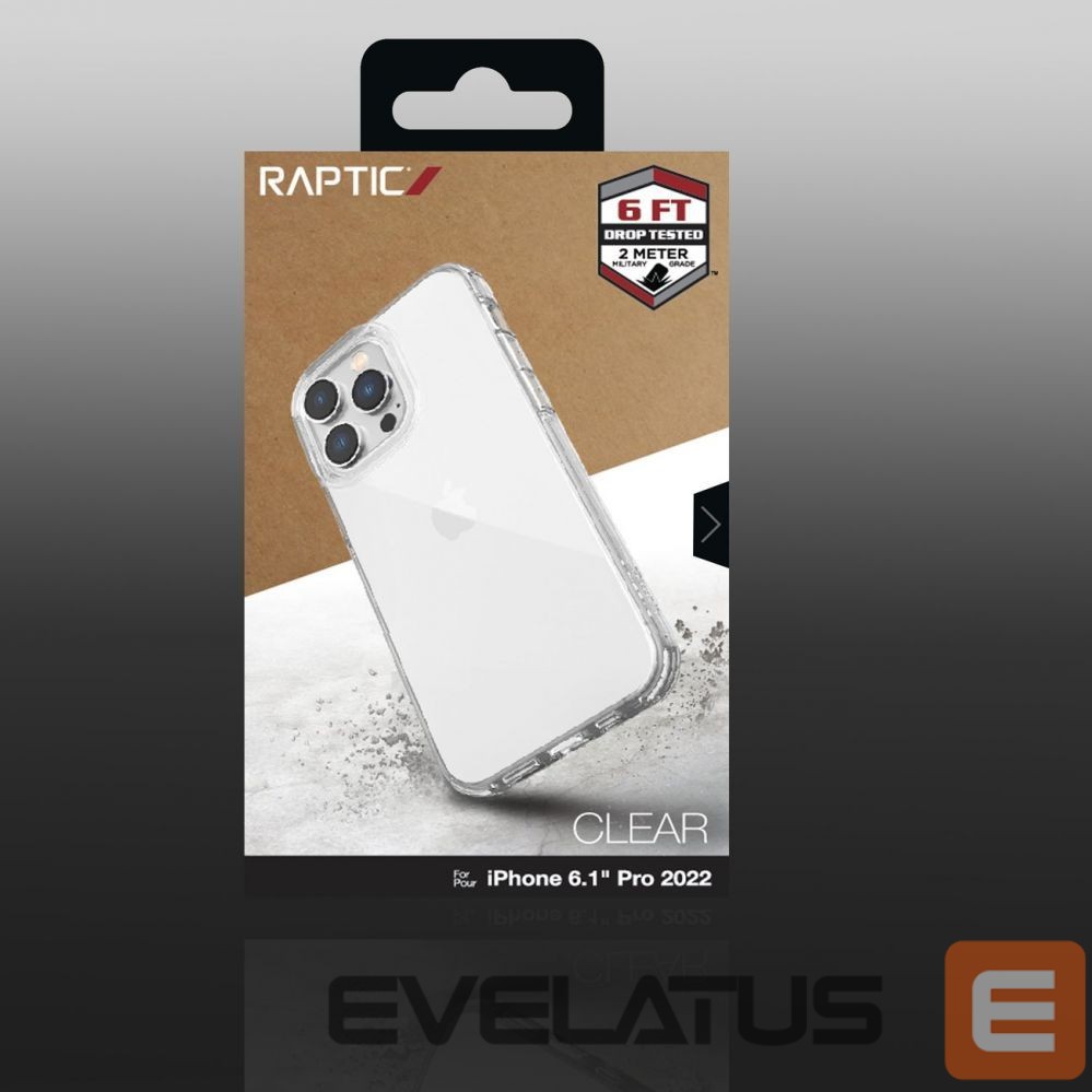 Aizmugurējais vāciņš Raptic X-Doria Transparent