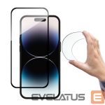 Aizsargstikls Wozinsky - Wozinsky Full Cover Flexi Nano Glass tempered glass for iPhone 14 Pro flexible with a black frame 