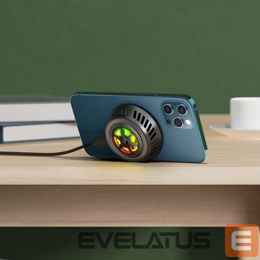 Kabelis Acefast Acefast wireless induction charger with dark gray (E2) cooling system