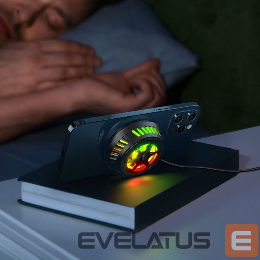 Kabelis Acefast Acefast wireless induction charger with dark gray (E2) cooling system