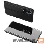 Aizmugurējais vāciņš Hurtel  Clear View Case case for Huawei nova 9 flip cover black 