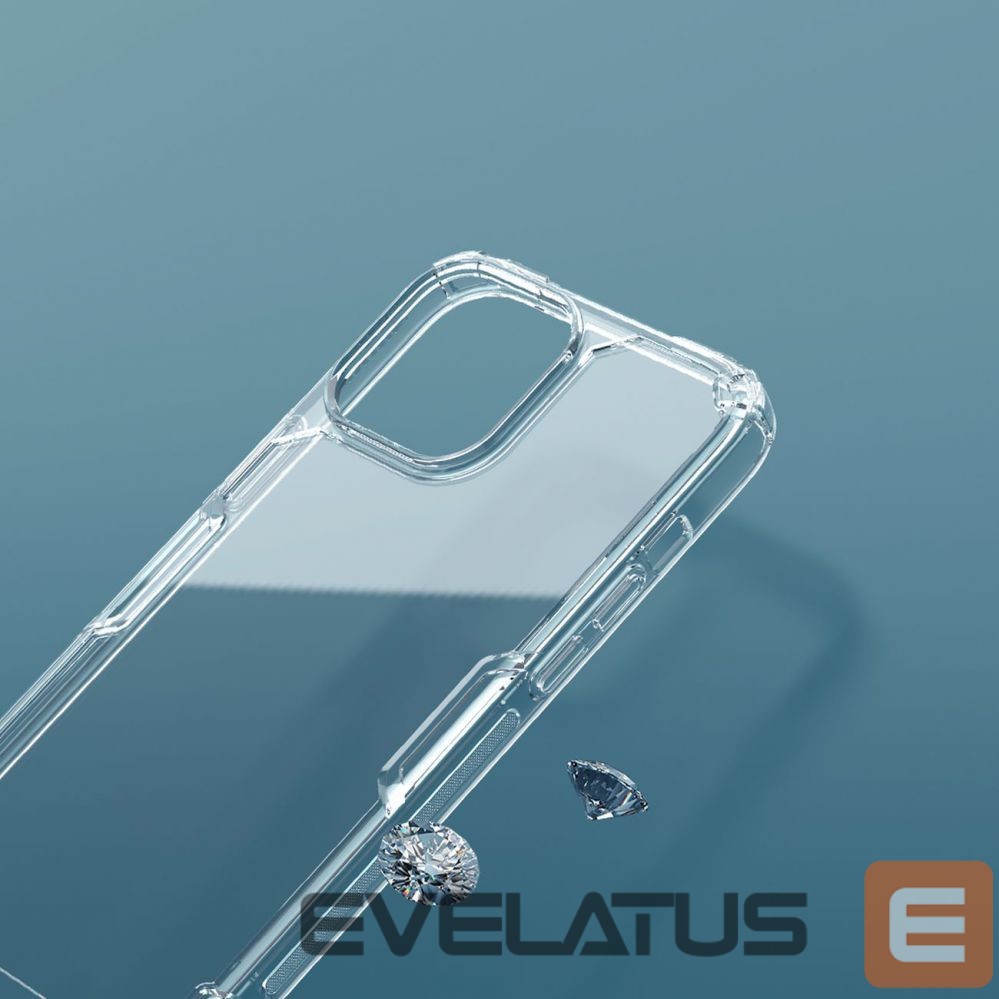 Aizmugurējais vāciņš Nillkin Blue || Transparent