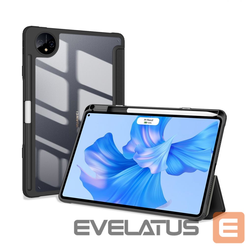 Aizmugurējais vāciņš Dux Ducis Dux Ducis Toby Case for Huawei MatePad Pro 11'' (2022) Cover with S Pen Pen Smart Cover Stand Black