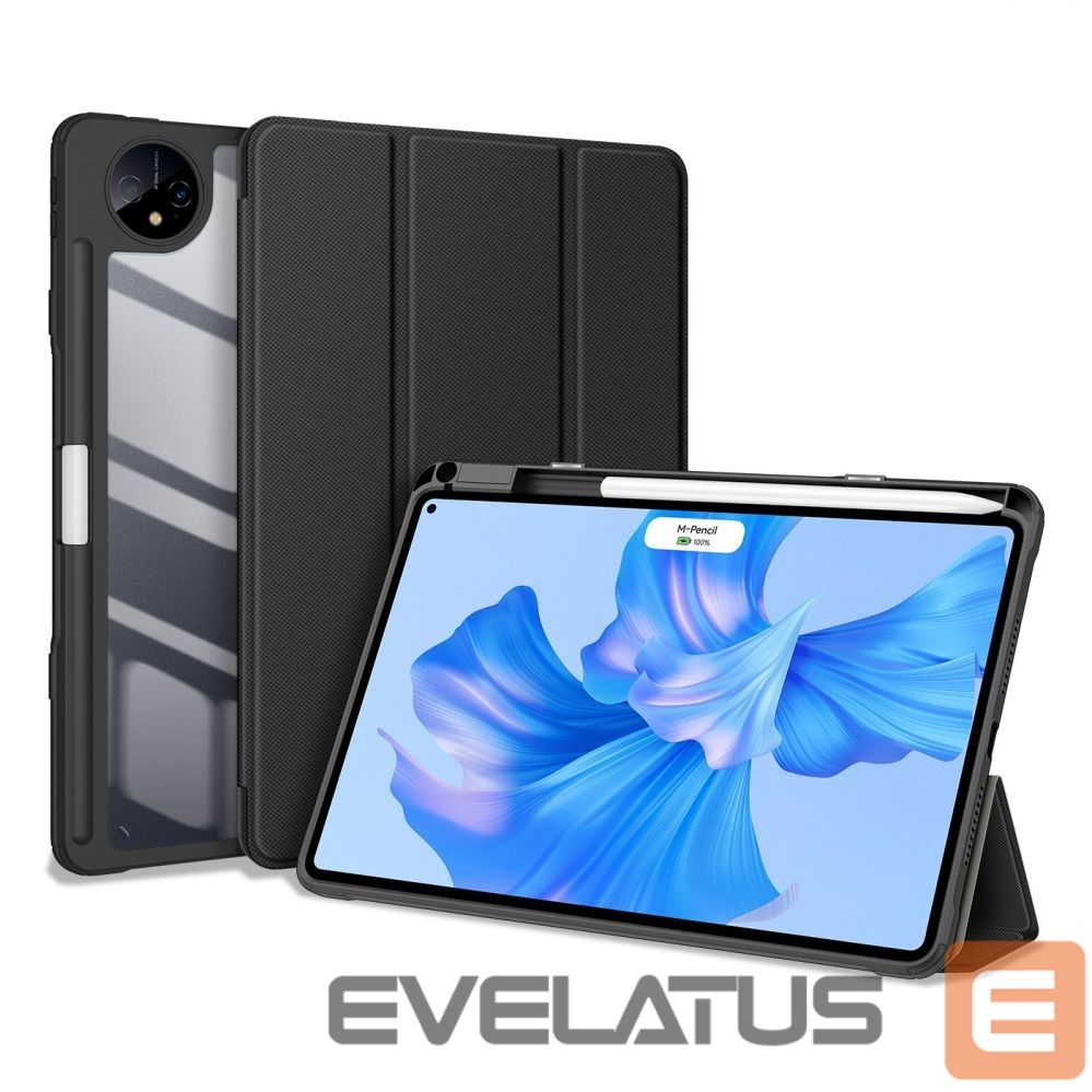 Aizmugurējais vāciņš Dux Ducis Dux Ducis Toby Case for Huawei MatePad Pro 11'' (2022) Cover with S Pen Pen Smart Cover Stand Black