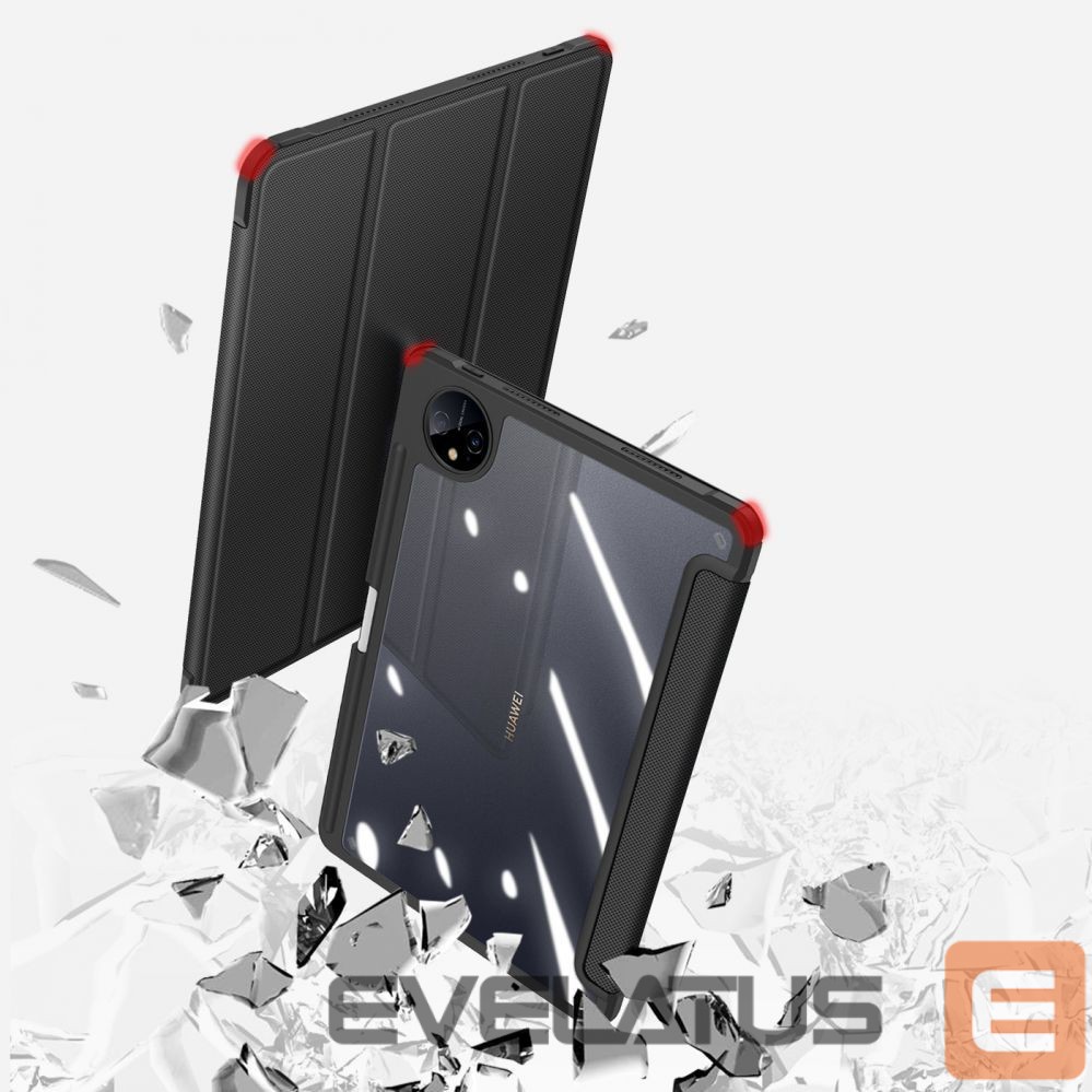 Aizmugurējais vāciņš Dux Ducis Dux Ducis Toby Case for Huawei MatePad Pro 11'' (2022) Cover with S Pen Pen Smart Cover Stand Black