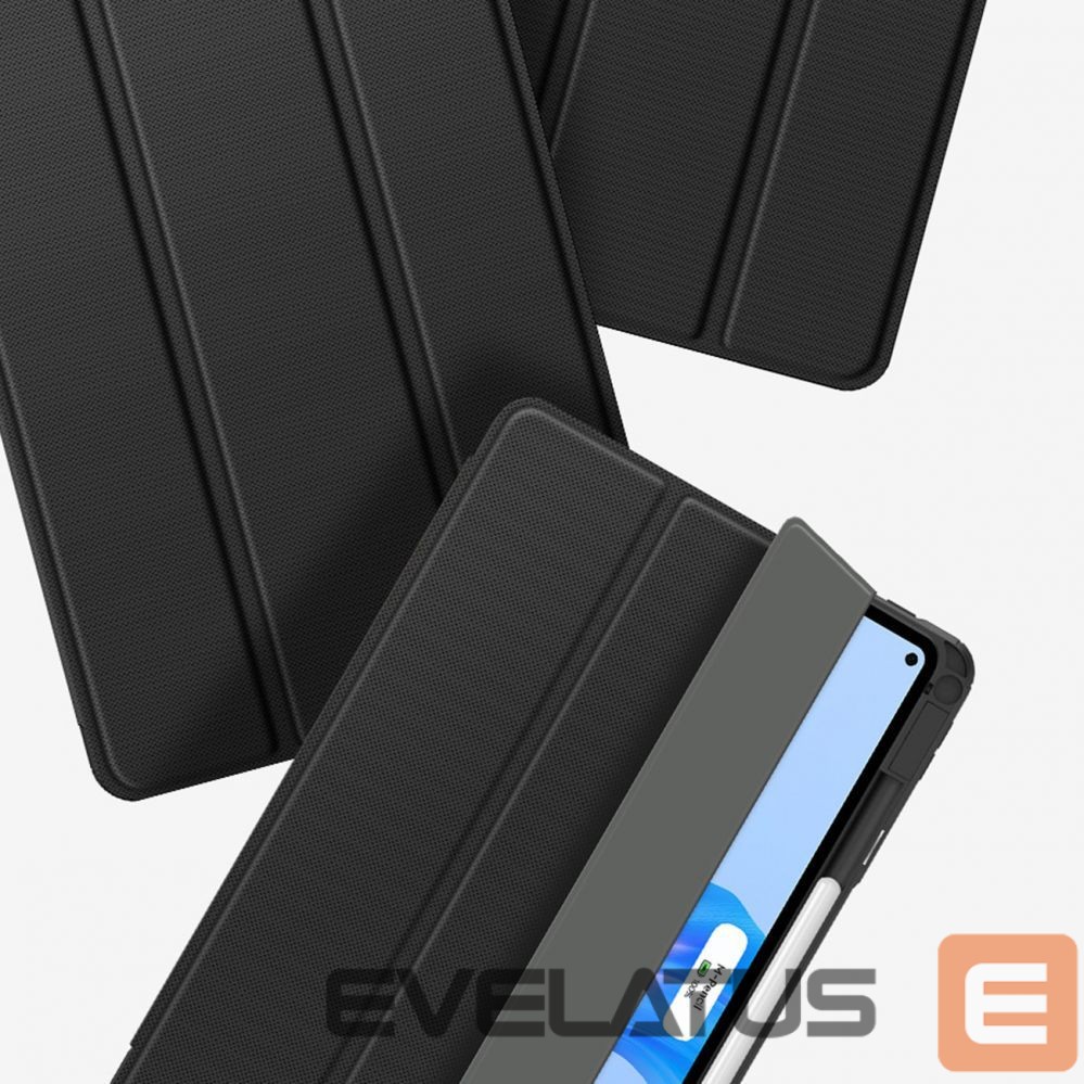 Aizmugurējais vāciņš Dux Ducis Dux Ducis Toby Case for Huawei MatePad Pro 11'' (2022) Cover with S Pen Pen Smart Cover Stand Black