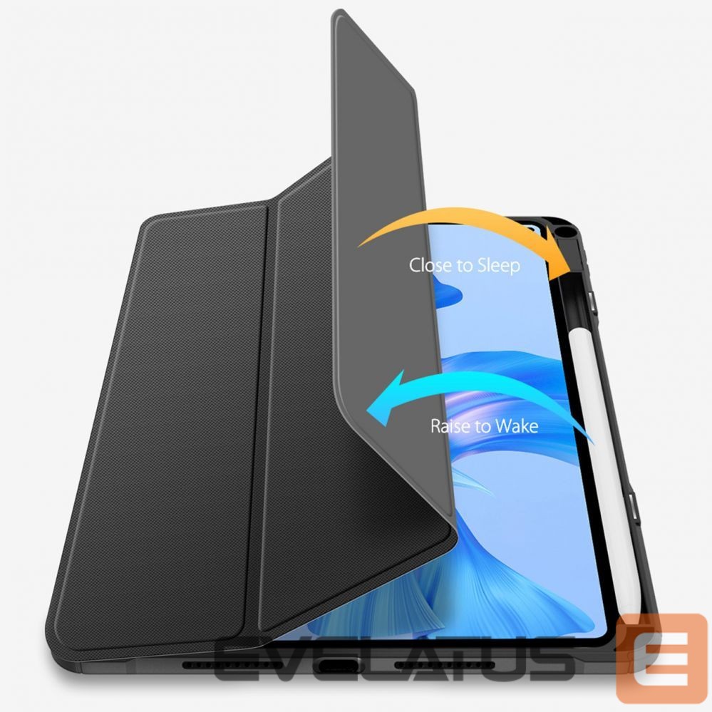 Aizmugurējais vāciņš Dux Ducis Dux Ducis Toby Case for Huawei MatePad Pro 11'' (2022) Cover with S Pen Pen Smart Cover Stand Black