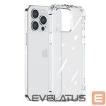 Aizmugurējais vāciņš Joyroom  Joyroom Defender Series Case Cover for iPhone 14 Pro Armored Hook Cover Stand Clear (JR-14H2) 