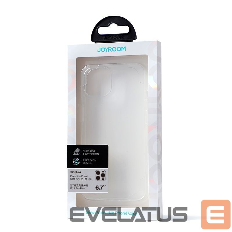 Aizmugurējais vāciņš Joyroom Joyroom 14X Case Case for iPhone 14 Pro Max Durable Cover Housing Transparent (JR-14X4)