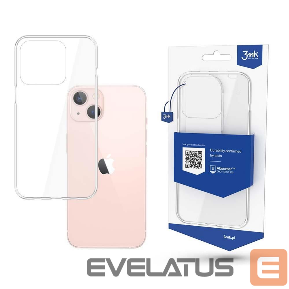 Aizmugurējais vāciņš 3MK Case for iPhone 14 Plus from the 3mk Armor Case series - transparent