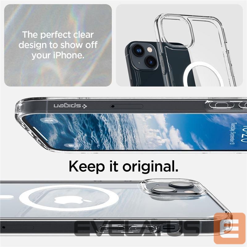 Aizmugurējais vāciņš Spigen Transparent || White