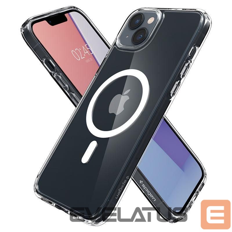 Aizmugurējais vāciņš Spigen Transparent || White