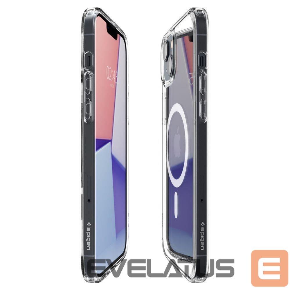 Aizmugurējais vāciņš Spigen Transparent || White