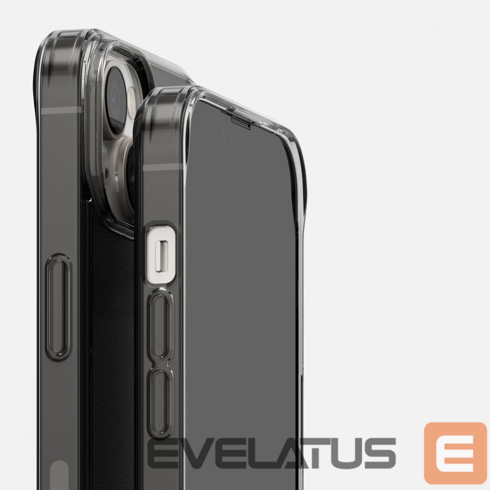 Aizmugurējais vāciņš Ringke Ringke Fusion Matte case iPhone 14 Plus cover with a gel frame gray