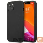 Aizmugurējais vāciņš Mercedes-Benz  AMG AMHCP14SDOLBK iPhone 14 6.1 "black / black hardcase Leather Hot Stamped 