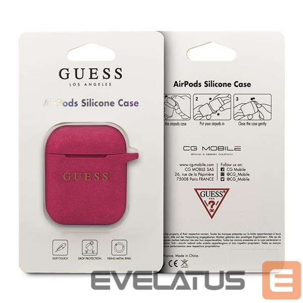 Aizmugurējais vāciņš Guess Fuchsia