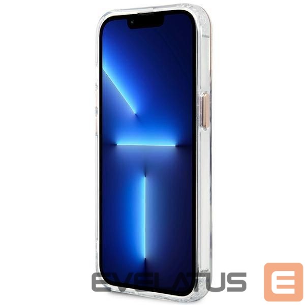 Aizmugurējais vāciņš Guess Guess GUHMP13XHTRMD iPhone 13 Pro Max 6.7 "gold / gold hard case Metal Outline Magsafe