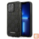 Aizmugurējais vāciņš Karl Lagerfeld  Karl Lagerfeld KLHCP13LMNMP1K iPhone 13 Pro / 13 6.1 "hardcase black / black Monogram Plaque 