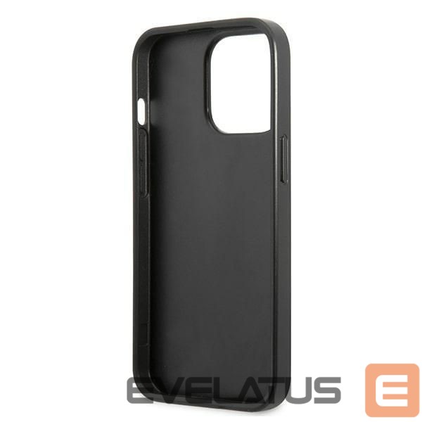 Aizmugurējais vāciņš Karl Lagerfeld Karl Lagerfeld Multipink Brand Case for iPhone 13 Pro / iPhone 13 - Black