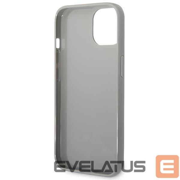 Aizmugurējais vāciņš Karl Lagerfeld Karl Lagerfeld KLHCP14MLGMMSV3 iPhone 14 Plus 6.7 "hardcase silver / silver Monogram Iridescent
