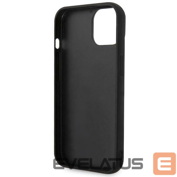 Aizmugurējais vāciņš Karl Lagerfeld Karl Lagerfeld Puffy Ikonik Pin Case for iPhone 14 Plus - Black