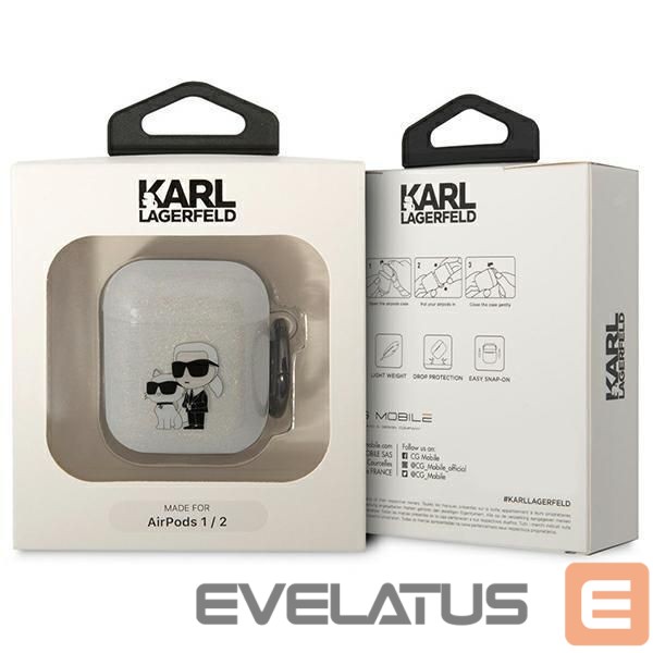 Aizmugurējais vāciņš Karl Lagerfeld Transparent