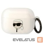 Aizmugurējais vāciņš Karl Lagerfeld  Karl Lagerfeld KLAPHNIKTCT AirPods Pro cover transparent Karl`s Head 