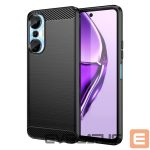 Aizmugurējais vāciņš Hurtel  Carbon Case case for Infinix Hot 20S flexible silicone carbon cover black 