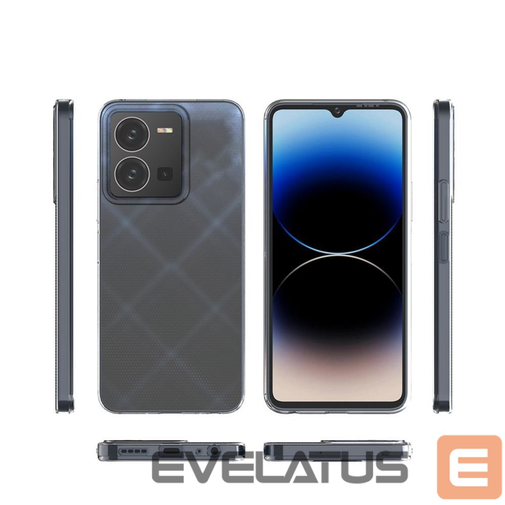 Aizmugurējais vāciņš Hurtel - Ultra Clear 0.5mm Case for Vivo Y35 / Vivo Y22 / Vivo Y22s Thin Cover Transparent