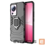 Aizmugurējais vāciņš Hurtel  Ring Armor case for Xiaomi 13 Lite armored cover magnetic holder ring black 