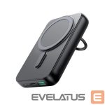 Ārējais akumulators Joyroom  Wireless powerbank 10000mAh Joyroom JR-W050 20W MagSafe with ring and stand - black 