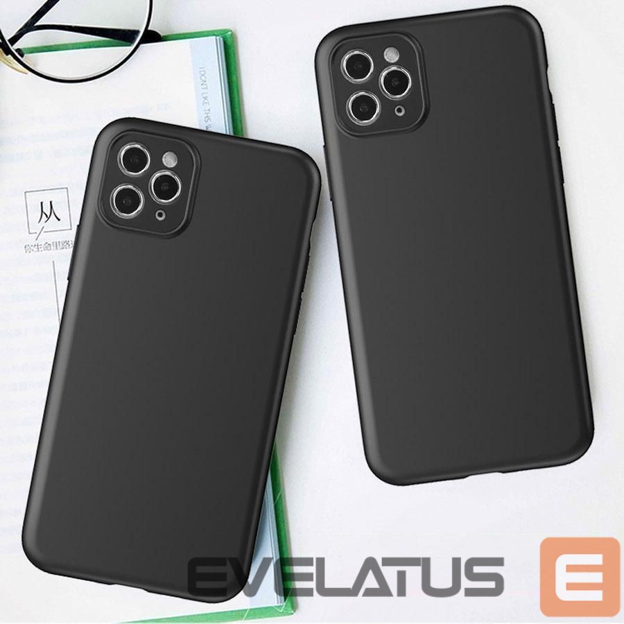 Aizmugurējais vāciņš Hurtel Soft Case case for Honor Magic5 thin silicone cover black