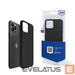 Aizmugurējais vāciņš 3MK  3mk Silicone Case for iPhone 11 Pro Max - black 